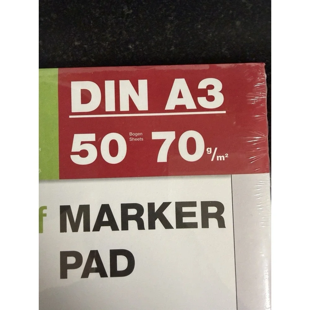 Transotype Bleedproof Marker‎ Pad A3 50 Sheets 70gsm Alcohol Marker Paper
